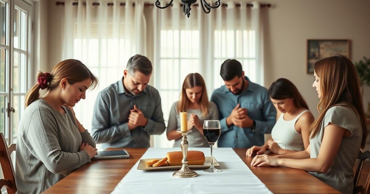 Holy Communion Prayer At Home:A Sacred Moment