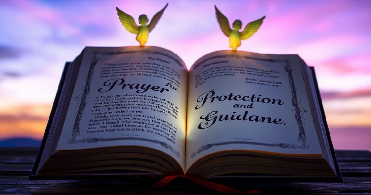 Prayer For Protection And Guidance:Faith When You Need It Most