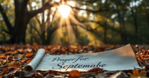 Prayer for September:Blessings of Love and Renewal