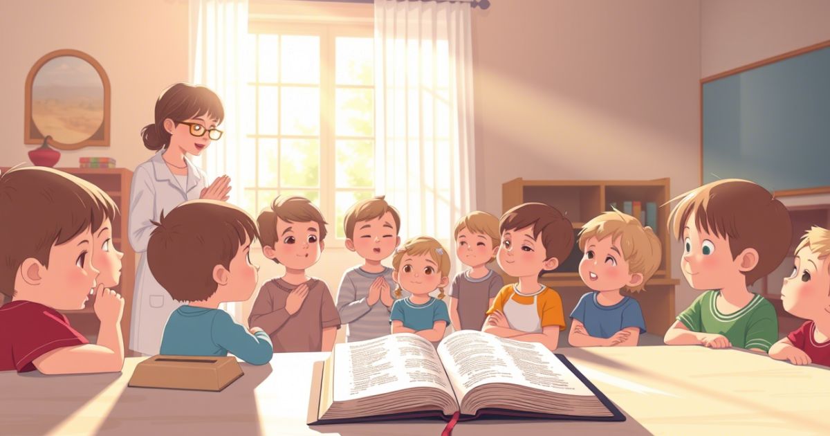 Prayer For Sunday School:Meaningful Blessings to Start Your Class Right