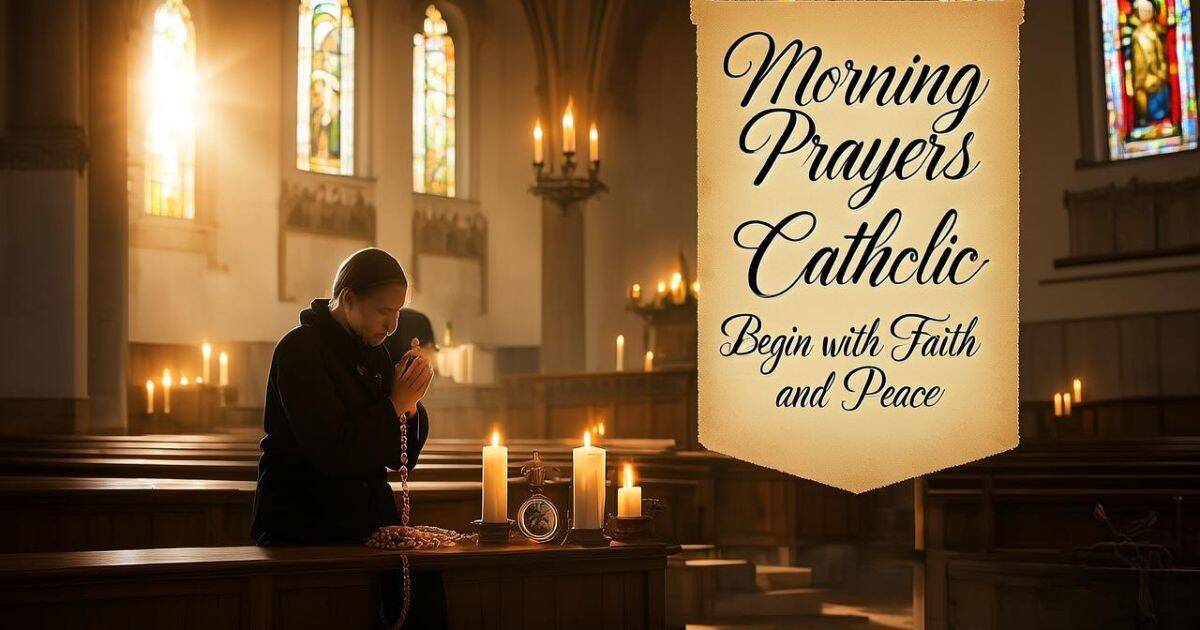 Morning Prayers Catholic:Begin with Faith and Peace