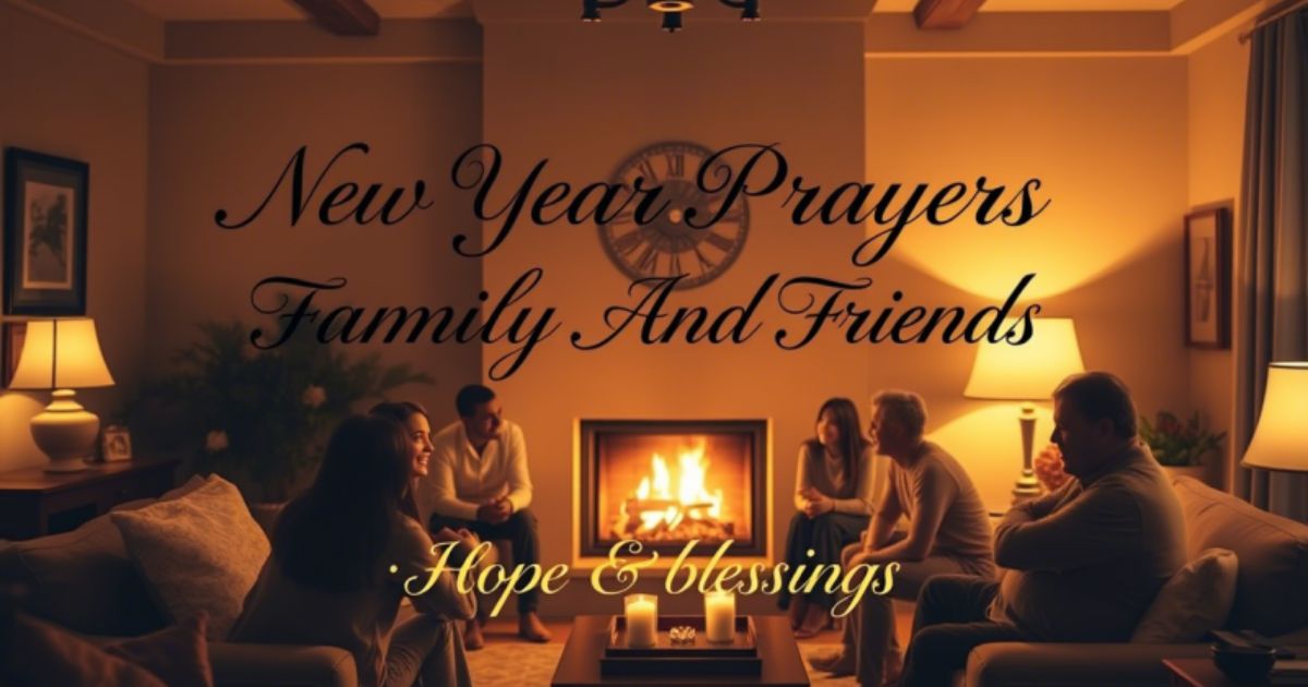 New Year Prayers For Family And Friends:Hope & Blessings