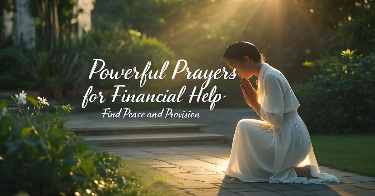 Powerful Prayers for Financial Help:Find Peace and Provision