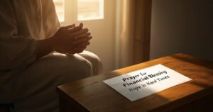 Prayer for Financial Blessing:Hope in Hard Times