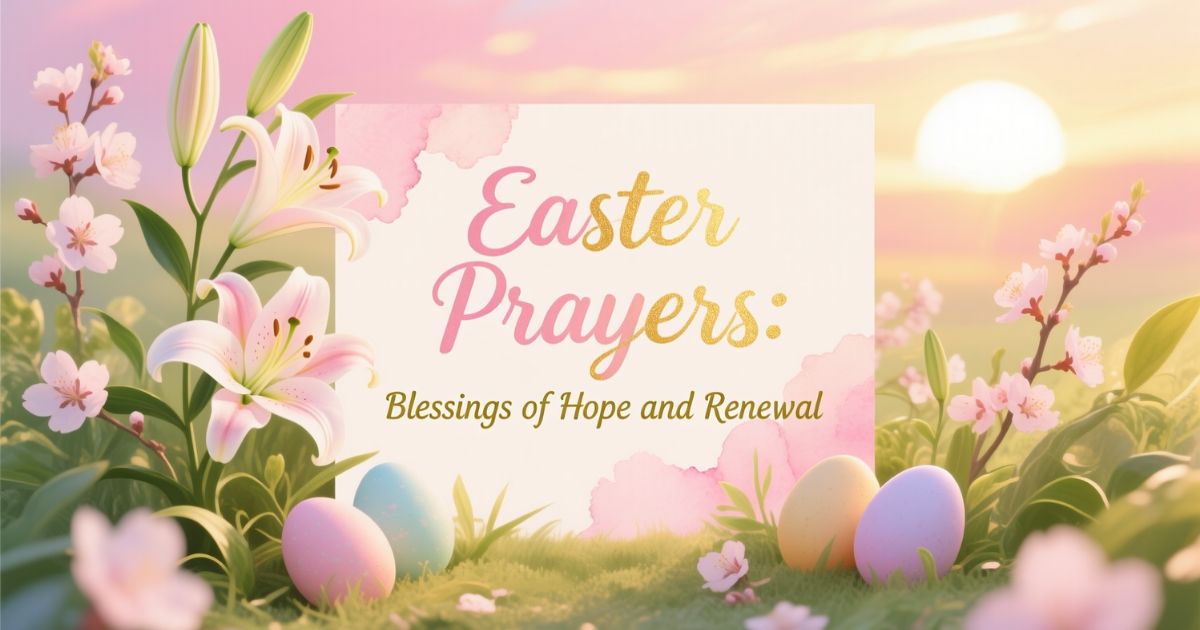 Easter Prayers:Blessings of Hope and Renewal